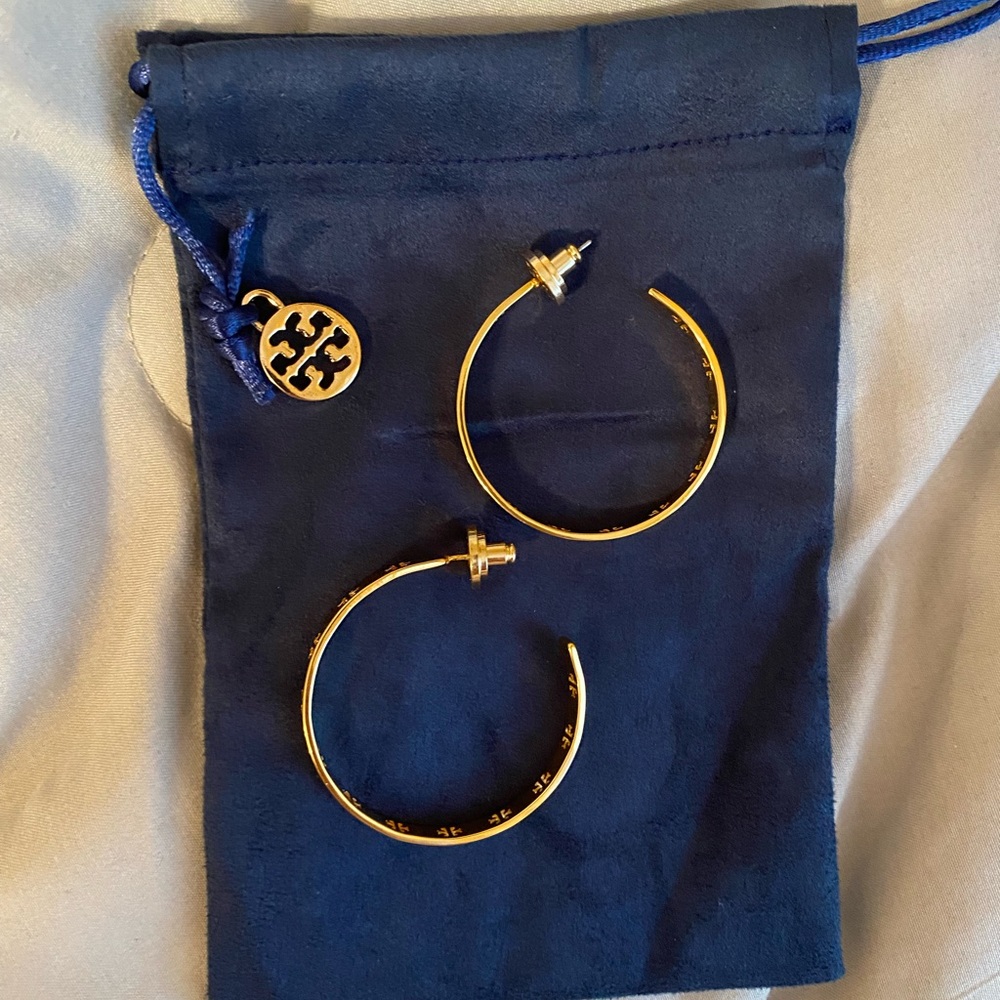 Tory Burch Hoop Earrings